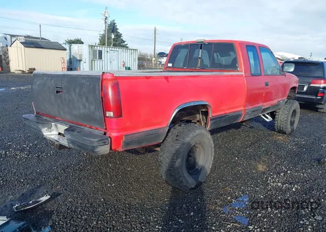 1988 Chevrolet Gmt-400 K1500 from USA, damaged, VIN 2GCEK19Z7J1205909